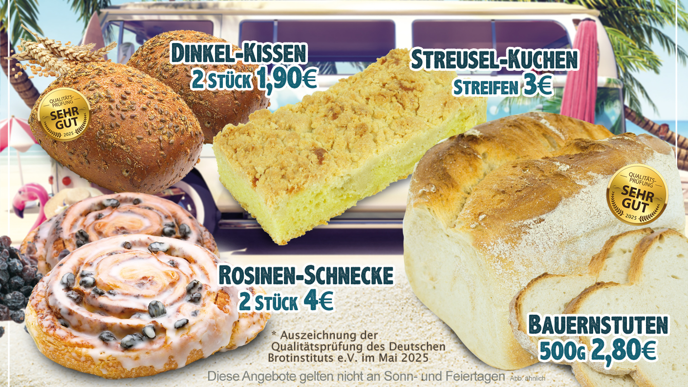 Unsere Monatsangebote im Juli