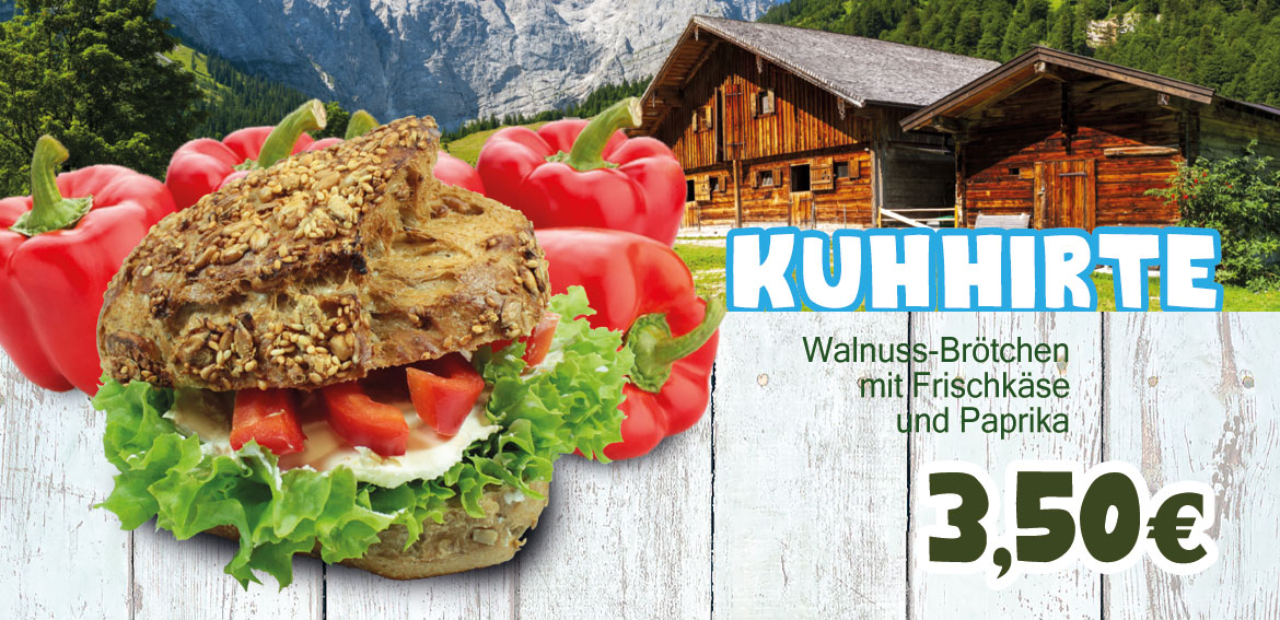 Belegtes Brötchen des Monats im April